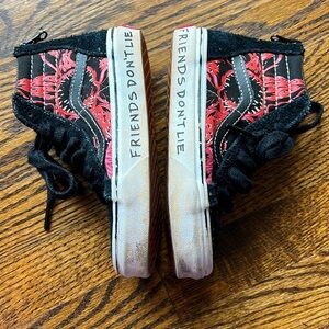 Kids Vans Stranger Things shoes